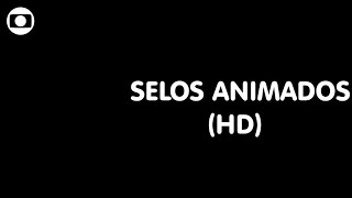 Selos Animados da Rede Globo (Audiodescrição / Closed Captions / Ao Vivo) Em HD