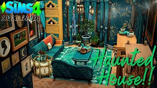 Paranormal House!! 👻 || Paranormal Stuff Pack || Sims 4 Speed Build || No CC || No Mods