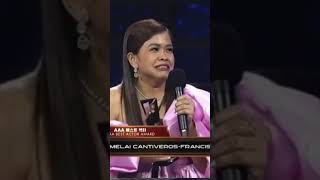 Funny Melai cantiveros awards at Asian Artist Award #AAA2023 #funny  #funnyvideo  #funnyshorts