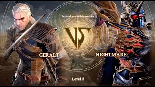 GERALT vs. NIGHTMARE | SOULCALIBUR™Ⅵ