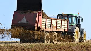 Jarní rozmetání hnoje a následná orba | Rok zemědělce