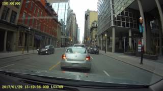 Driving in Toronto: Gardiner Expressway to Yonge & Dundas Square