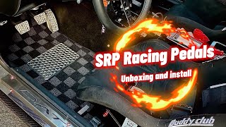 SRP Racing Pedals Unboxing and Install!