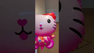 WOW HELLO KITTY FLYING IN JOLLIBEE |ASMR #hellokitty #shorts  #asmr #amazing