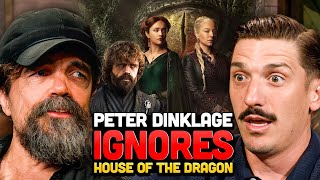 Peter Dinklage DOESN'T WATCH House Of The Dragon & PLAYING Tyrion Lannister