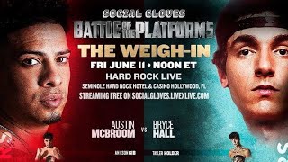 Austin McBroom VS. Bryce Hall Weigh In and Face Off and More!!