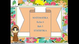 Matematika Bab 5 (Statistika )