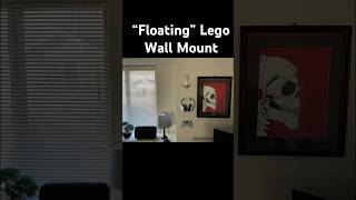 I designed a floating Lego wall mount. Would you buy it? #3dprinting #legos #shorts