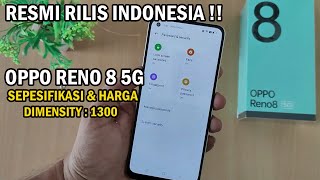 RESMI RILIS !! OPPO RENO 8 5G || MEWAH DAN TERJANGKAU !!