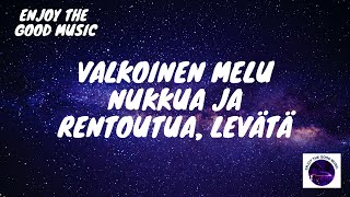 VALKOINEN melu nukkumista varten