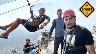 Khatarnak Zipline Pe Hawa Tight 😱 | Mukteshwar Vlog | Yaatri