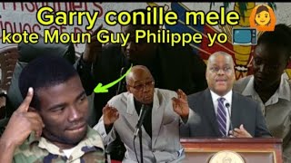 Maître Caleb  Jean-Baptiste dèlma 83 rele Anmweyy dèyen garry conille Guy Philippe mete pyel atè fwa