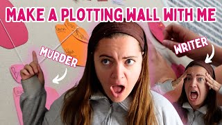 MAKE A PLOT WALL WITH ME | mapping out my revision on every surface of my home #plotting #revising