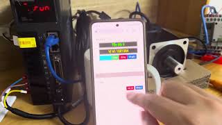 💢 Control AC Servo Drive via website application