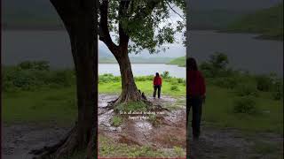 There is so much happiness in travel ❤️💙❤️#monsoontrek #maharashtra