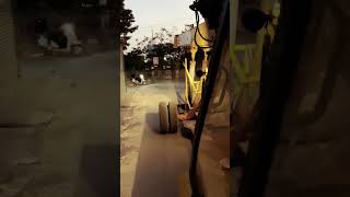 JCB on busy road #shorts #shorts #shortsfeed #expertdriver #jcb #heavydriver #motivational #dashcam