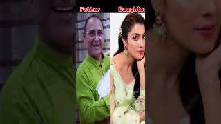 Pakistani actresses with her real fathers#youtubeshorts @Syeda_BA #plzlikeandsubscribemychannel