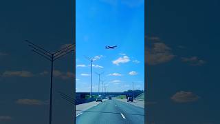 Дорога. Трасса. Самолёт / Road. Route. Airplane #москва #дорога #трасса #самолёт #небо  #простотак