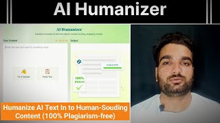 Humanize AI Text Into Natural, Human-Souding Content With AIHumanizer.ai (100% Plagiarism-free)