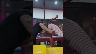 Left hand practice with national champ #armwrestler #trending #youtubeshorts #armwrestling #shorts