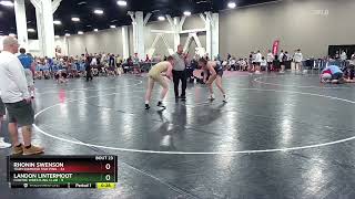 Fight 5 - FULL Video - 2024 AAU Scholastic Disney Duals.- Rhonin Swenson - 5 out of 11 so far