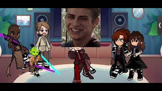 Star Wars react to Anakin Skywalker part 1/?// put on 2x speed