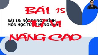 Bài 15. TỬ VI NÂNG CAO