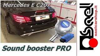 Mercedes E C207 Active sound booster inside version | Kufatec sound