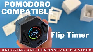 Pomodoro Compatible flip timer by TickTime - Great for work, exercise, kitchen, studying and more!