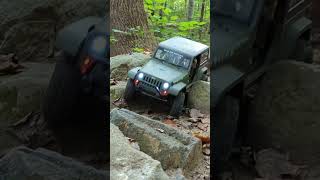 #axialadventure #elementrc #rc4wd #jeep #rc #offroad the little green jeep that could