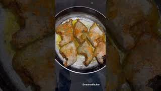 Healthy और Tasty Dinner बनाया सिर्फ 10 मिनट मे😋✨🌙#dinner#pomfretfry  #fishfry #shorts