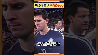 Amazing Facts About Messi That You Didn't Know! | motivation #shorts