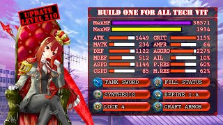 Build Update | BS TECH VIT 6 in 1 Level 210 [Toram Online]