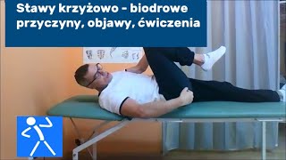 Stawy krzyżowo - biodrowe | Stan zapalny | Objawy, przyczyny, ćwiczenia I 🇵🇱 🇪🇺