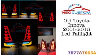 Toyota Innova Custom Taillight | Old Innova 2005-2015 Led Taillight | @NeoCustom