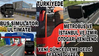 TÜRKİYEDE İLK  YENİ GÜNCELLEME GELDİ BUS SİMULATOR ULTİMATE