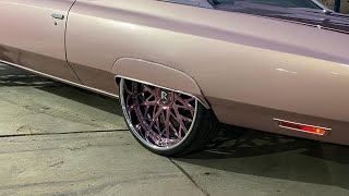 How to mount skirts on a donk 71-76 Chevy impala caprice