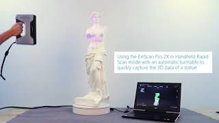 3D Scanning a Statue with the EinScan Pro 2X  | Go3DPro