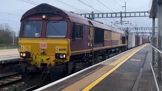 66098 at Didcot Parkway