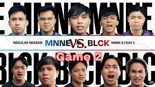 BLACKLIST INTERNATIONAL VS MINANA EVOS GAME 2 | MPL-PH S12 | WEEK 2 DAY 1 #mlbb #pinaslangmalakas