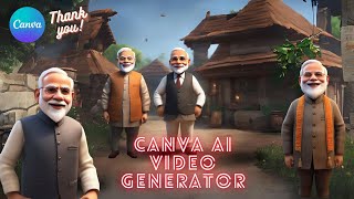 Canva ai video generator without watermark | AI text to video generator free | Canva ai video