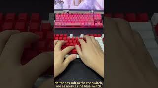 As for the mechanical keyboard switches, how much do you know? #keyboard #foryou #switch #asmr