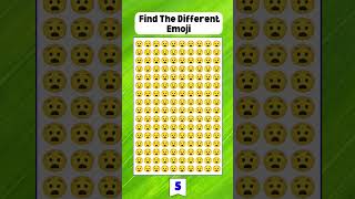 Find The Different Emoji Out #spotdifference #emoji