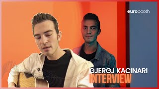 INTERVIEW: Gjergj Kaçinari - Më jep jetë #Fest59 🇦🇱 | Eurobooth