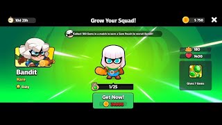 Squad Busters | New Event | Bandit Character Unlock Event | Gem pouch #gaming #squadbusters