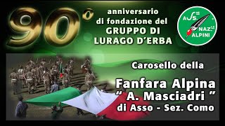 Carosello della Fanfara Alpina "A. Masciadri" di Asso (sez. Como)