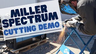 Miller Electric Spectrum 375, 625, & 875 Plasma Cutting Demo & Review