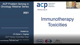 Immunotherapy Toxicities: Problem Solving in Oncology Webinar