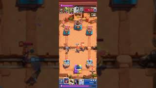 when ur opponent can only see one side #clashroyalemoments