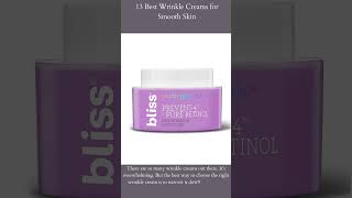 13 Best Wrinkle Creams for Smooth Skin | Bliss Pure Retinol Moisturizer | Acne Anti Aging Skin Care